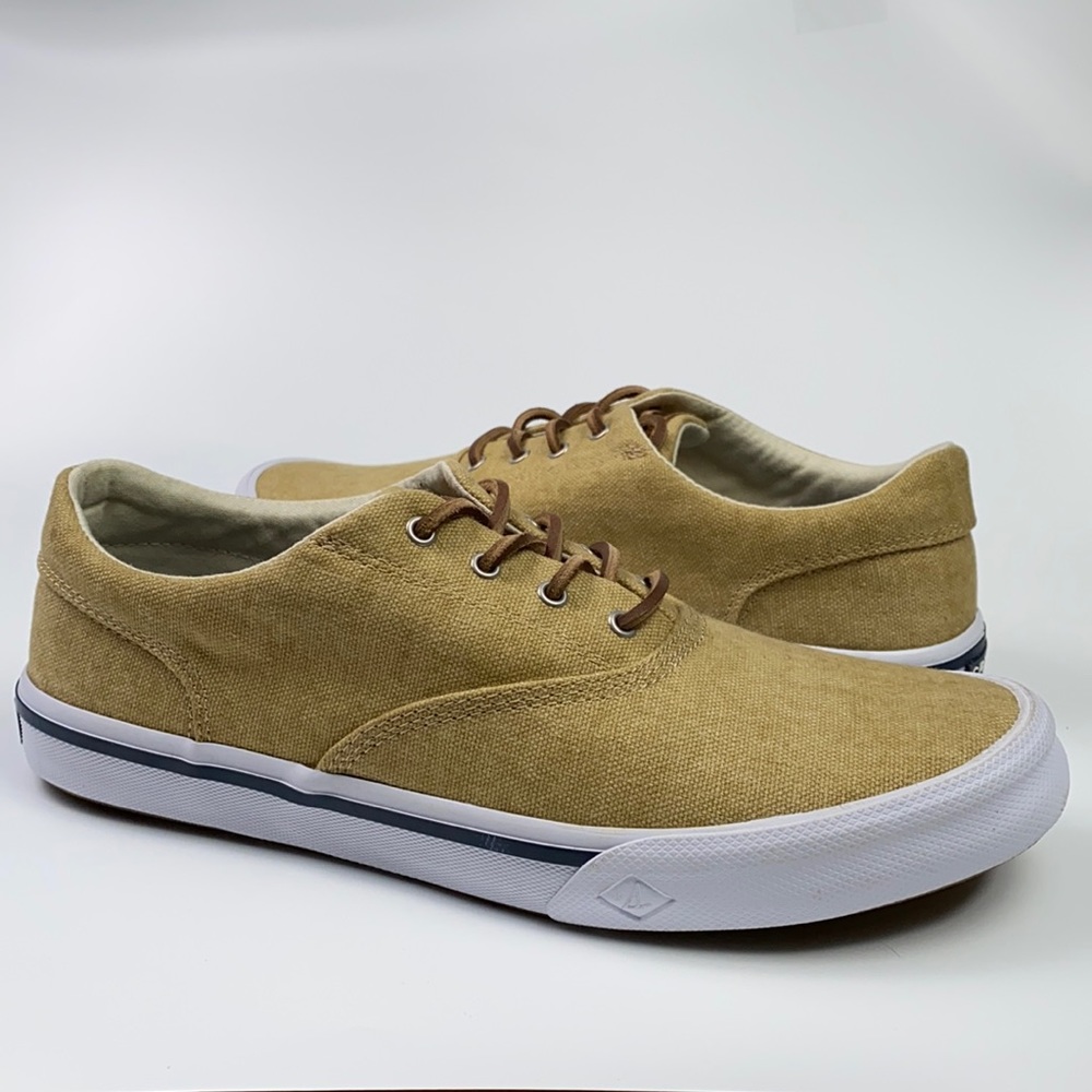 🆕 Mens Sperry Striper II CVO SW Chino Canvas Shoe